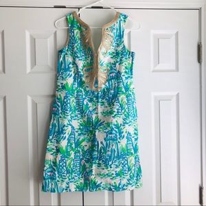 Lilly Pulitzer Shift Dress Size: 4